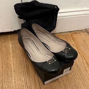 Marc By Marc Jacobs Black Leather Flats